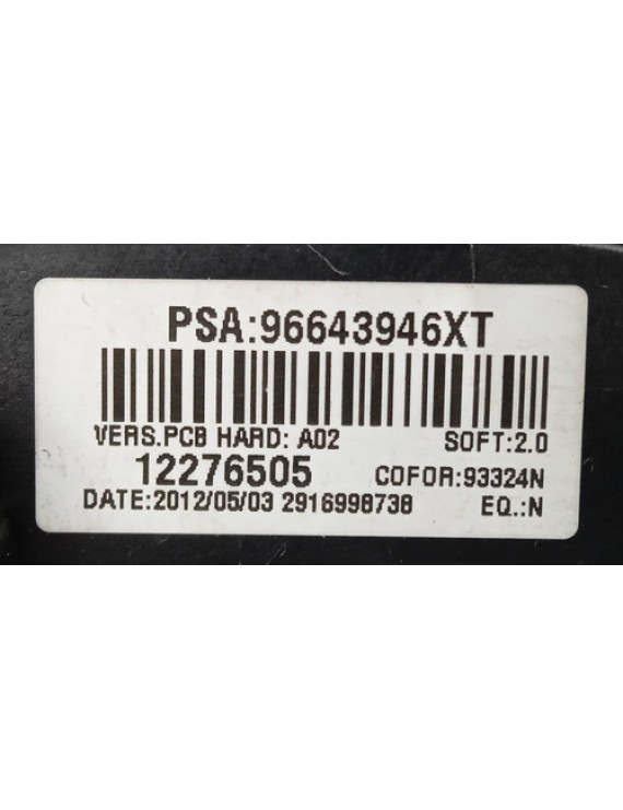 Chave De Seta C3 Aircross 2011 - 2018 / 96643946xt