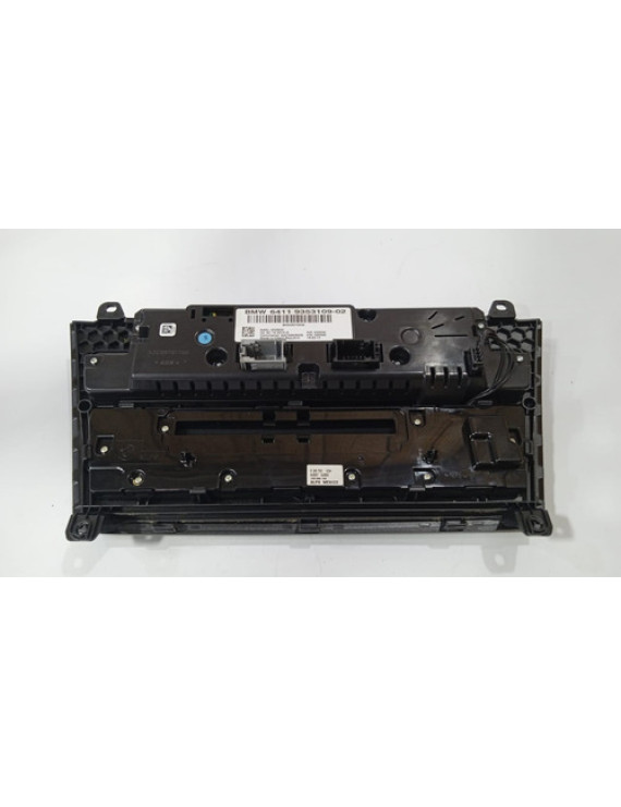 Painel Comando Rádio Ar Condicionado Bmw X3 2013 - 2016