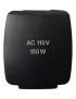 Tomada 110v 150w Fusion 2013 - 2018 Preto