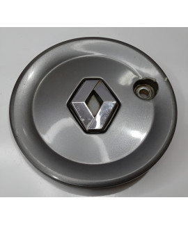 Calota Miolo Central Roda Renault Sandero 2016 Prateado