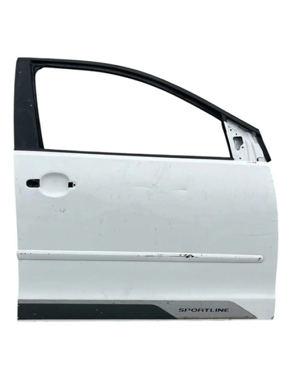 Porta Dianteira Direita Polo Sportline 2003 A 2014 Dianteira Direita Branco