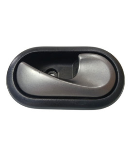 Maçaneta Interna Traseira Direita Sandero 2008 - 2012 Preto Traseira