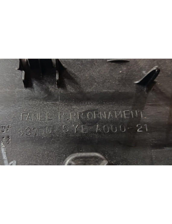 Friso Interno Forro Porta Traseira Direita Crv 2007 - 2011