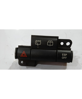 Botão Do Pisca Alerta Chrysler 300c 2008 2009 2010 Preto