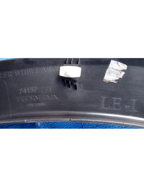 Moldura Friso Paralama Esquerdo Hrv 1.8 2016 - 2021 Preto