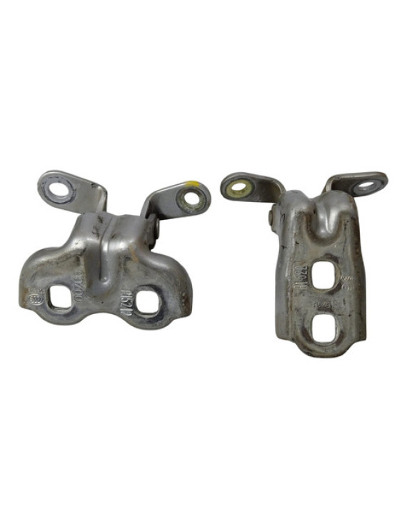 Par Dobradiça Porta Dianteira Direita Spin 2013 - 2018