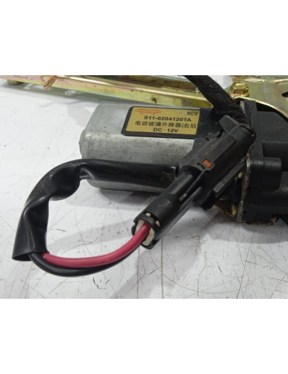 Máquina Vidro Traseira Direita Chery Qq 2011 - 2015