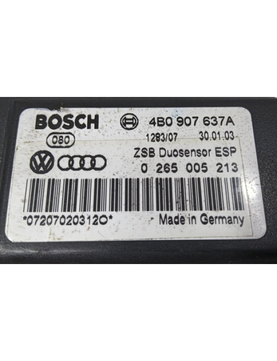 Sensor Aceleração Audi A6 2.7 2001 - 2006 / 4b0907637a