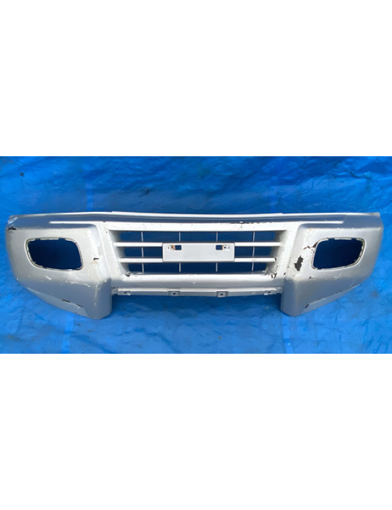 Parachoque Dianteiro Mitsubishi Pajero Full 1999 A 2002 Prateado