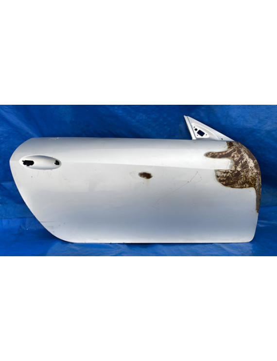 Porta Dianteira Direita Slk R171 Coupe 2005 A 2011  Direito Prateado