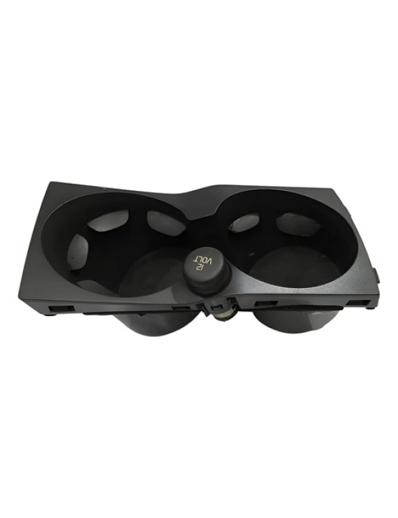 Porta Copos Console Volvo Xc60 2010 2011 2012 - Preto