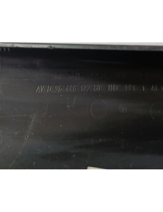 Acabamento Rack Teto Direito Peugeot 307 Sw 2005 - 2008 Preto