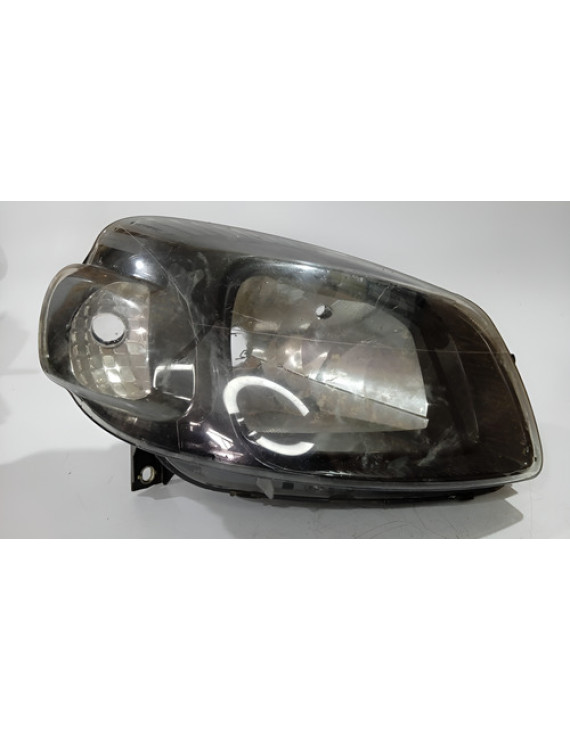 Farol Direito Máscara Negra Uno Vivace 2011 - 2014 Direito/passageiro