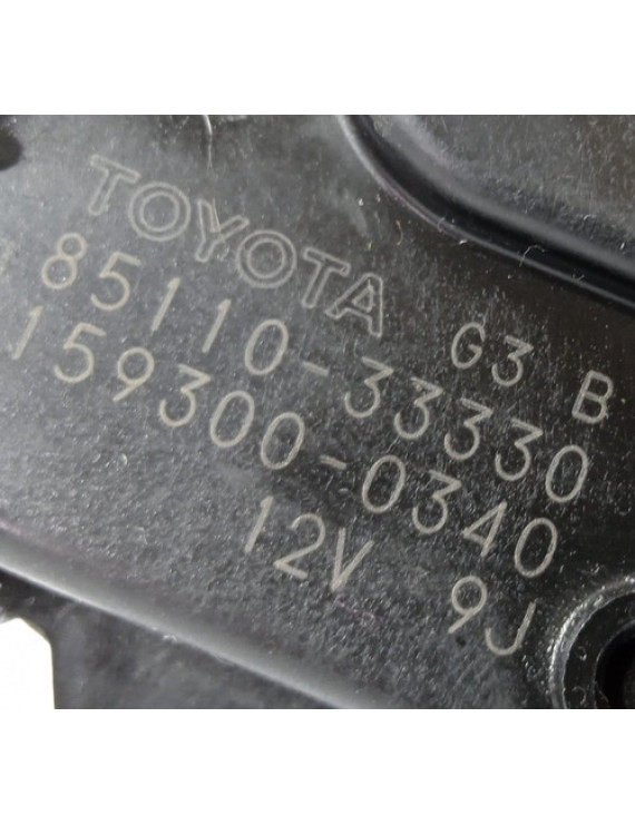 Motor Limpador Parabrisa Lexus Es350 2008 2009 Preto