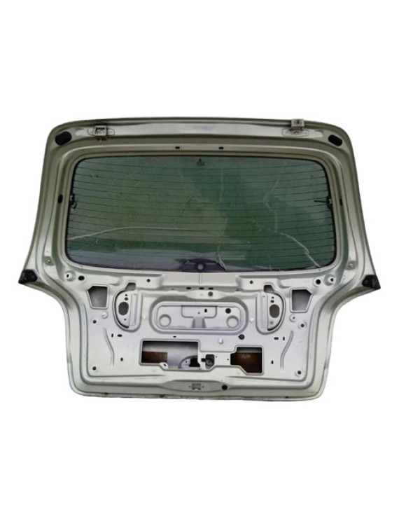 Tampa Traseira Megane Scenic 2000 - 2005 Detalhes  Prata