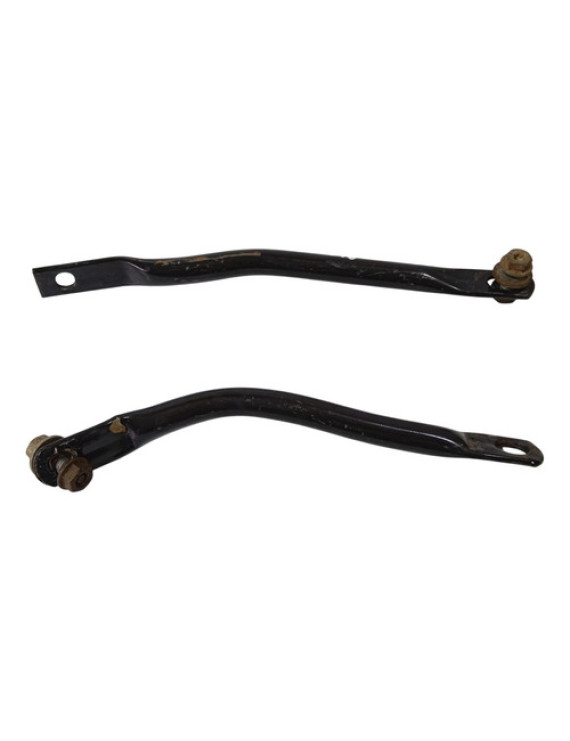 Par Suporte Agregado Duster Oroch 2017 - 2021 - Preto