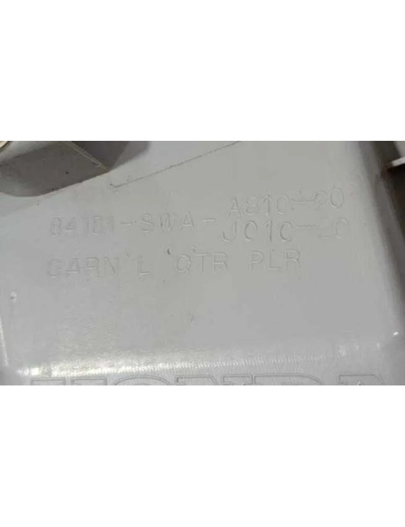 Acabamento Porta Malas Esquerdo Crv 2007 - 2011 Cinza