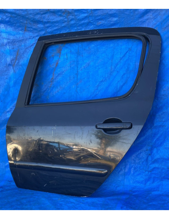 Porta Traseira Esquerda Peugeot 307 2003 Á 2011 Detalhe