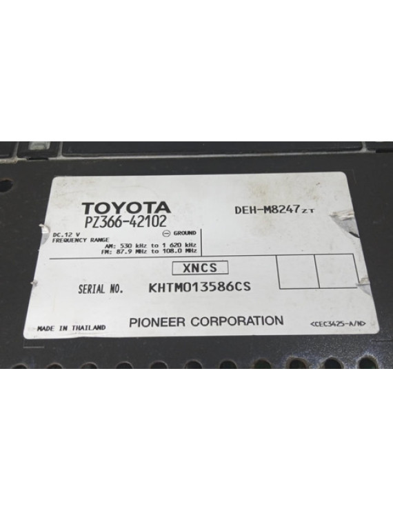 Rádio Multimídia Toyota Rav4 2010 2011 2012 2013 2014