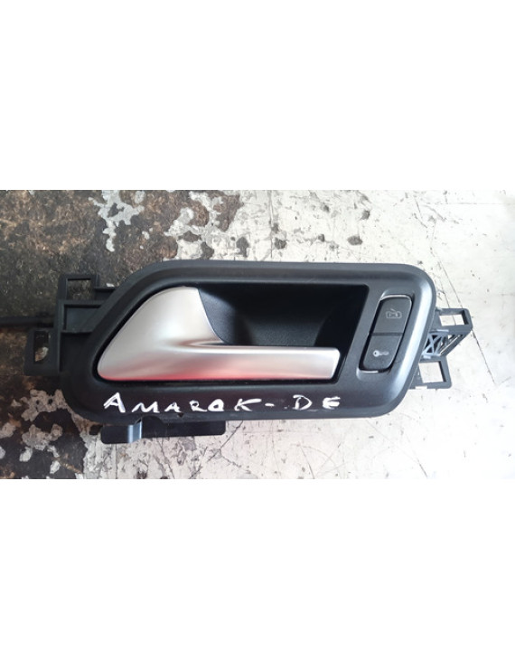 Maçaneta Interna Dianteira Esquerda Vw Amarok 2012 - 2018 Dianteira