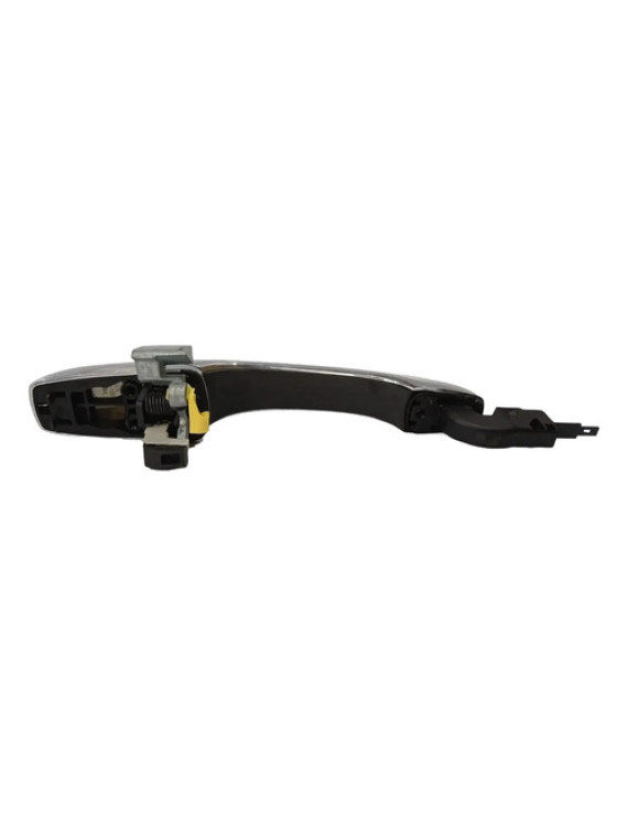 Maçaneta Externa Traseira Esquerda Grand Cherokee 2014 2015 Prateado Traseira
