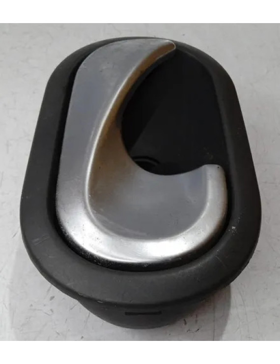 Maçaneta Interna Lado Direito Megane 2007 - 2013 Preto Dianteira