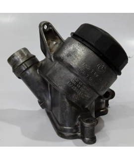 Suporte Filtro Óleo Motor Bmw X1 320i N46 2008 - 2011 Suporte Filtro Óleo Motor Bmw X1 320i N46 2008 - 2011