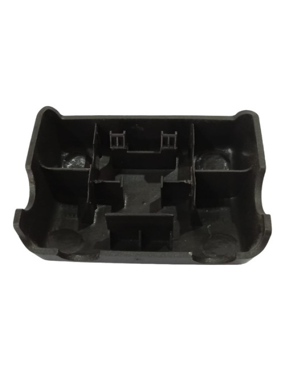 Acabamento Trilho Central Do Banco Dianteiro Audi A6 2001  Preto