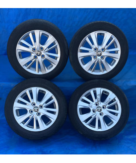 Jogo De Rodas Toyota Yaris 2019 2020 2021 2022 Aro 15 Preto