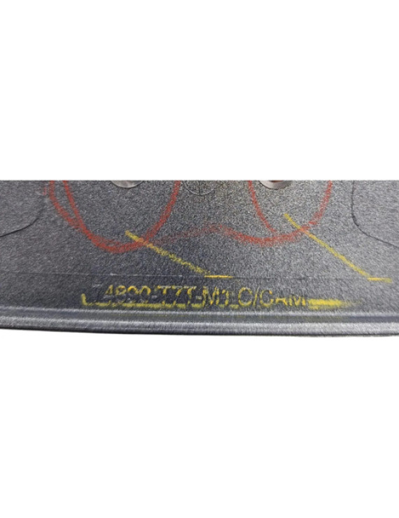 Aplique Tampa Traseira Honda Hrv 2015 - 2020 Prateado