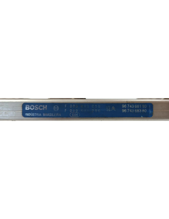 Flauta Bico Injetor Peugeot 208 308 1.6 2012 - 2021