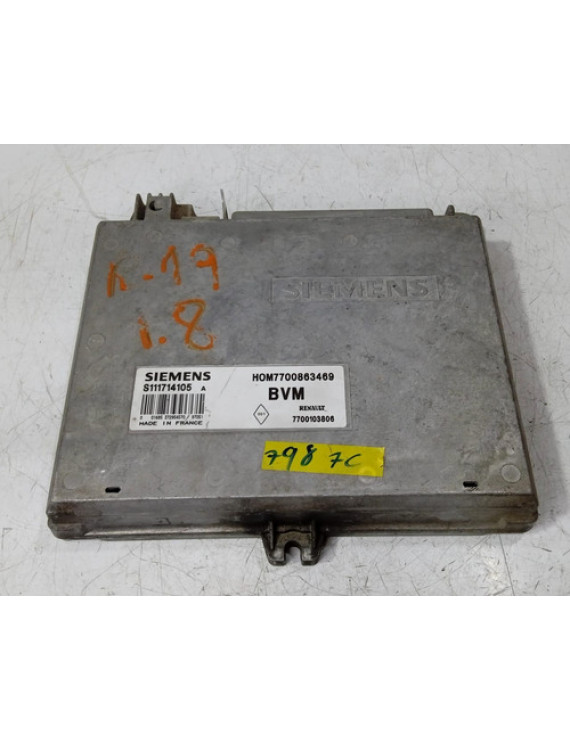 Módulo Injeção Renault 19 1.8 V6 1996 / S111714105