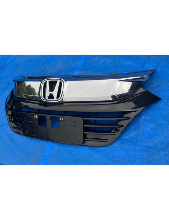 Grade Cromada Dianteira Honda Hrv 2019 2020 2021