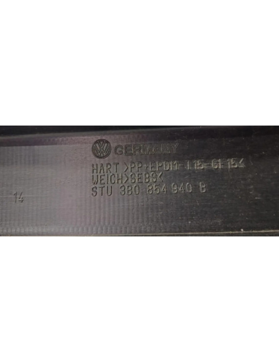 Friso Porta Dianteira Direita Passat Variant 1997 - 2003 Preto