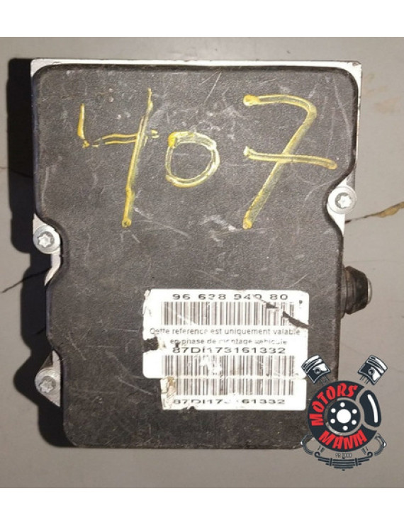 Módulo Central Abs Peugeot 407 2004 - 2007 / 0265235273  