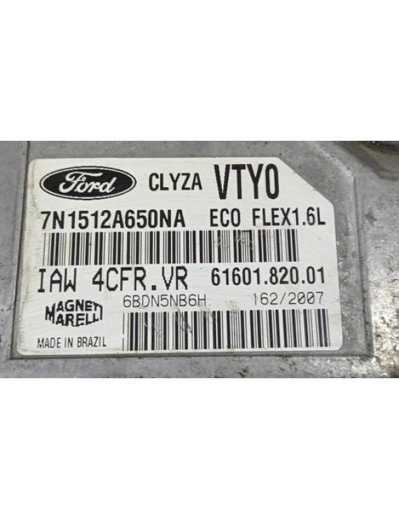 Módulo Injeção Ecosport 1.6 Flex 2003 - 2008 / 7n1512a650na