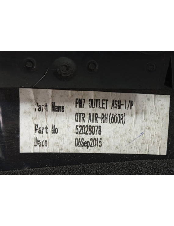 Difusor De Ar Central Spin 2013 2014 2015 2016