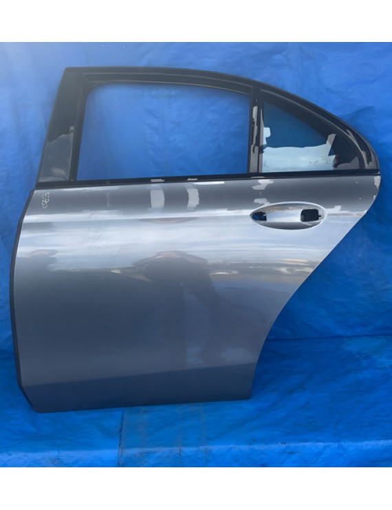 Porta Traseira Esquerda Mercedes E300 2020 Esquerdo Prateado