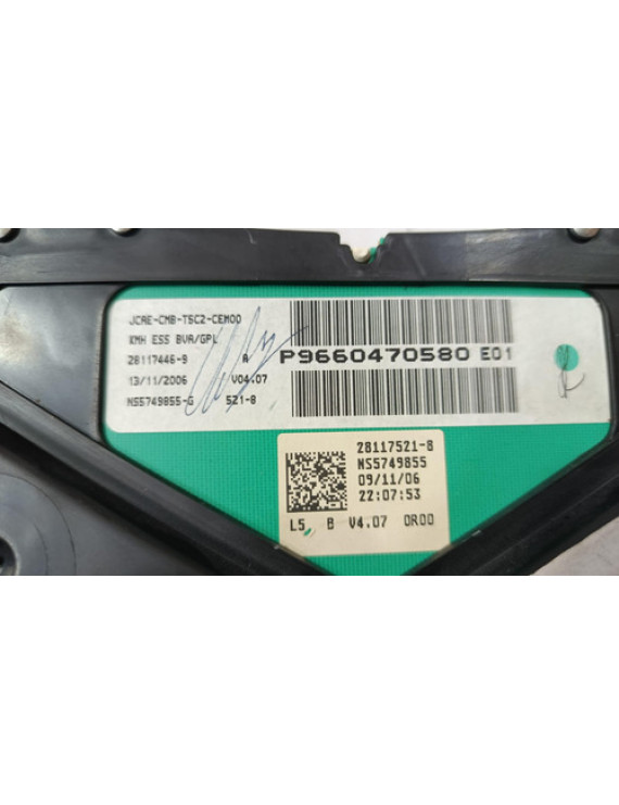 Painel Instrumentos Peugeot 307 2007 2008 2000 2010 2011 12