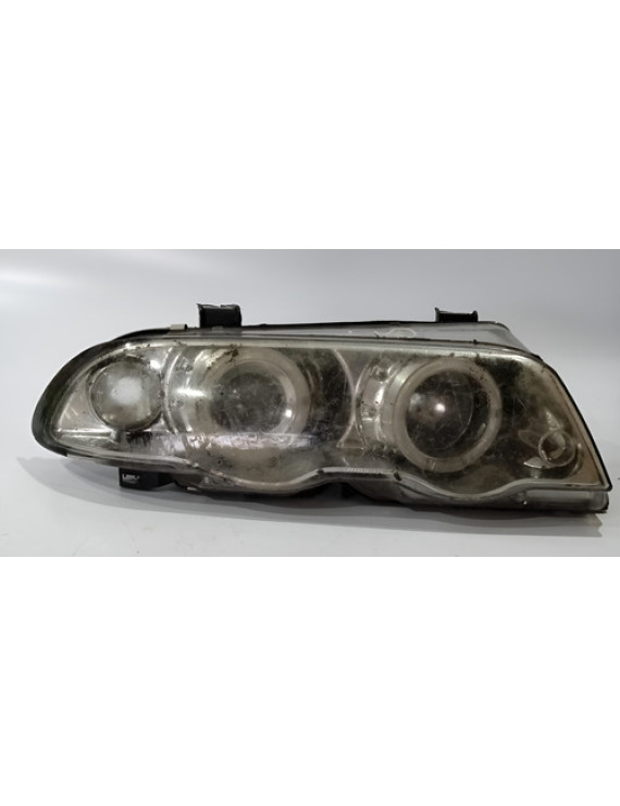 Farol Led Bmw E46 323i 325i 328i 330i 1999 2000 2001/detalhe Direito