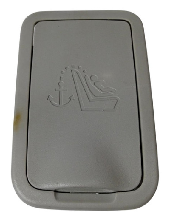 Capa Isofix Cadeirinha Lexus Es350 2008 2009 Cinza-escuro