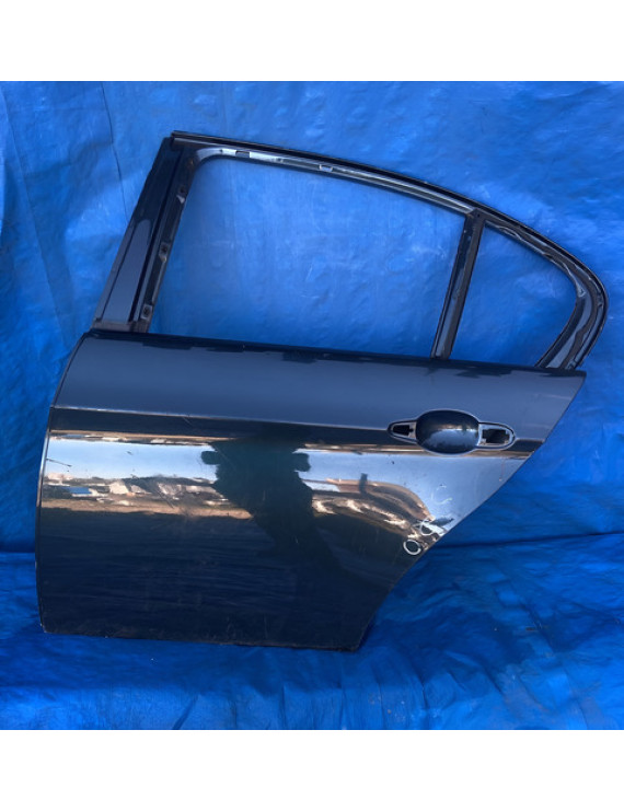 Porta Traseira Esquerda Bmw 320 2008 2009 2010 Preto