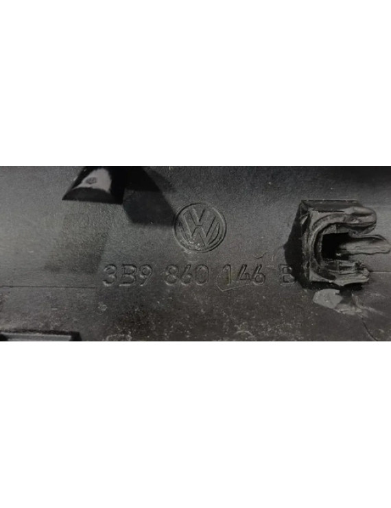 Acabamento Rack Teto Tras Esquerdo Passat Variant 1988 2000 Preto