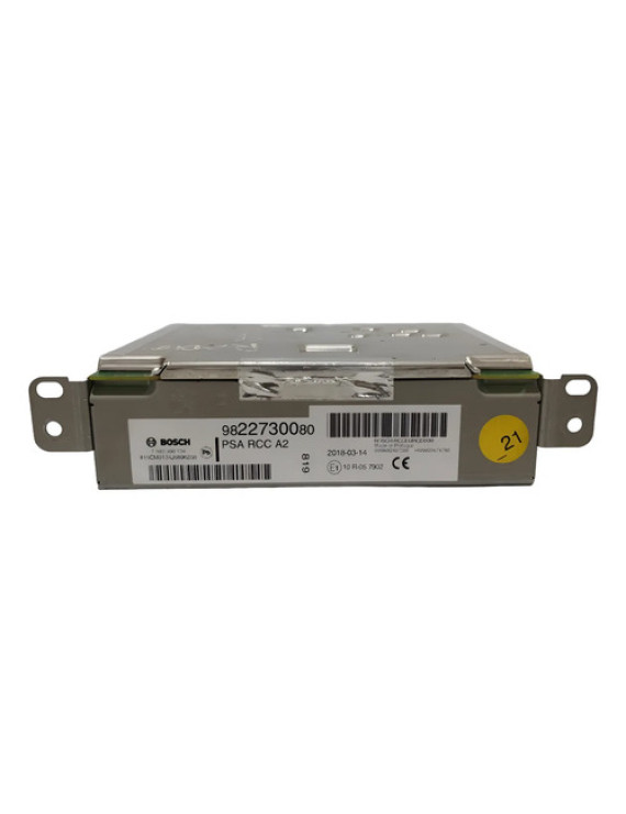 Central Multimidia Peugeot 3008 2018 2019 2020 / 9822730080 Prata