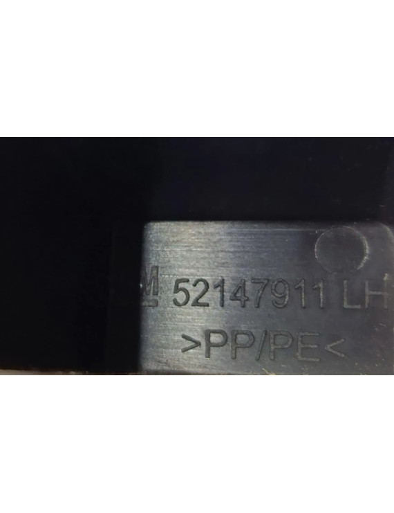 Limitador Vidro Dianteiro Esquerdo Onix Joy 2013 - 2019 Preto