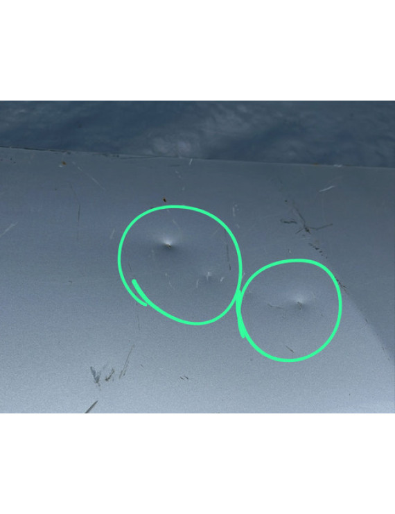 Capô Honda Fit 2009 2010 2011 2012 2013 2014 Detalhe