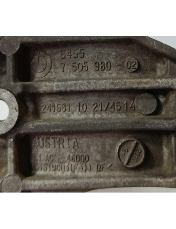 Suporte Compressor Ar Bmw 320 X1 2.0 2006 - 2012