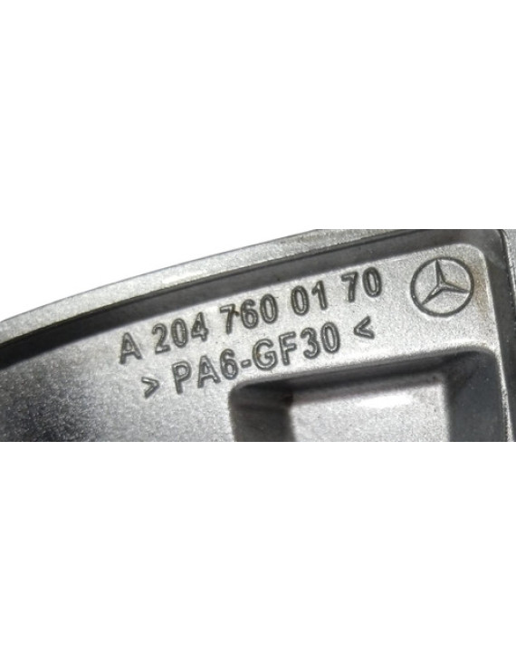 Capa Maçaneta Traseira Esquerda Mercedes Gla200 2015 2016 Prateado