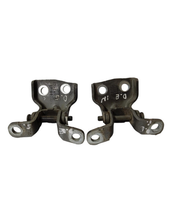 Par Dobradiça Porta Dianteira Esquerda Ecosport 2003 - 2012