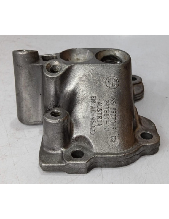 Flange Retorno Óleo Bmw X5 X6 4.4 V8 2011